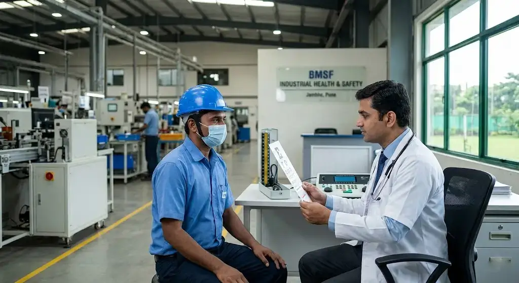 Top Industrial Safety Health Checkups Near Green Ville | BMSF Industrial Health and Safety Clinic