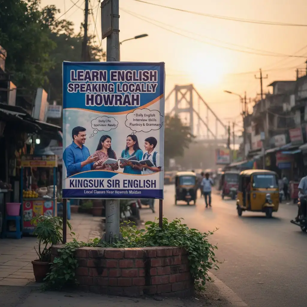 Top Learn English Speaking Locally Howrah 2026 | Kingsuk Sir English