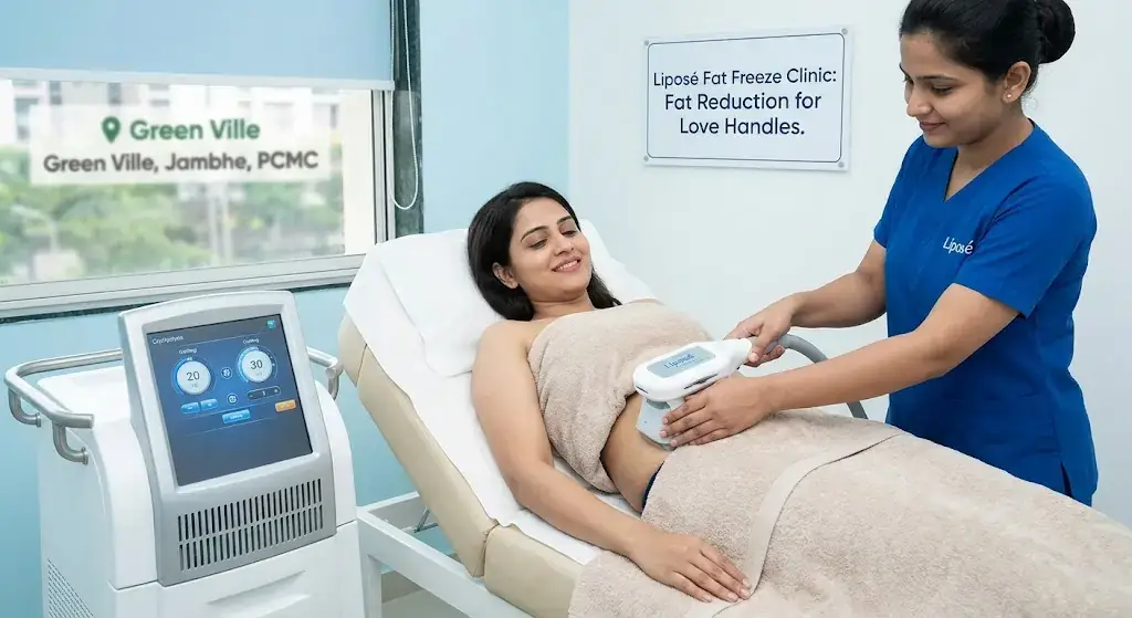 Top love handles fat reduction in Jambhe PCMC | Liposé Fat Freeze Clinic