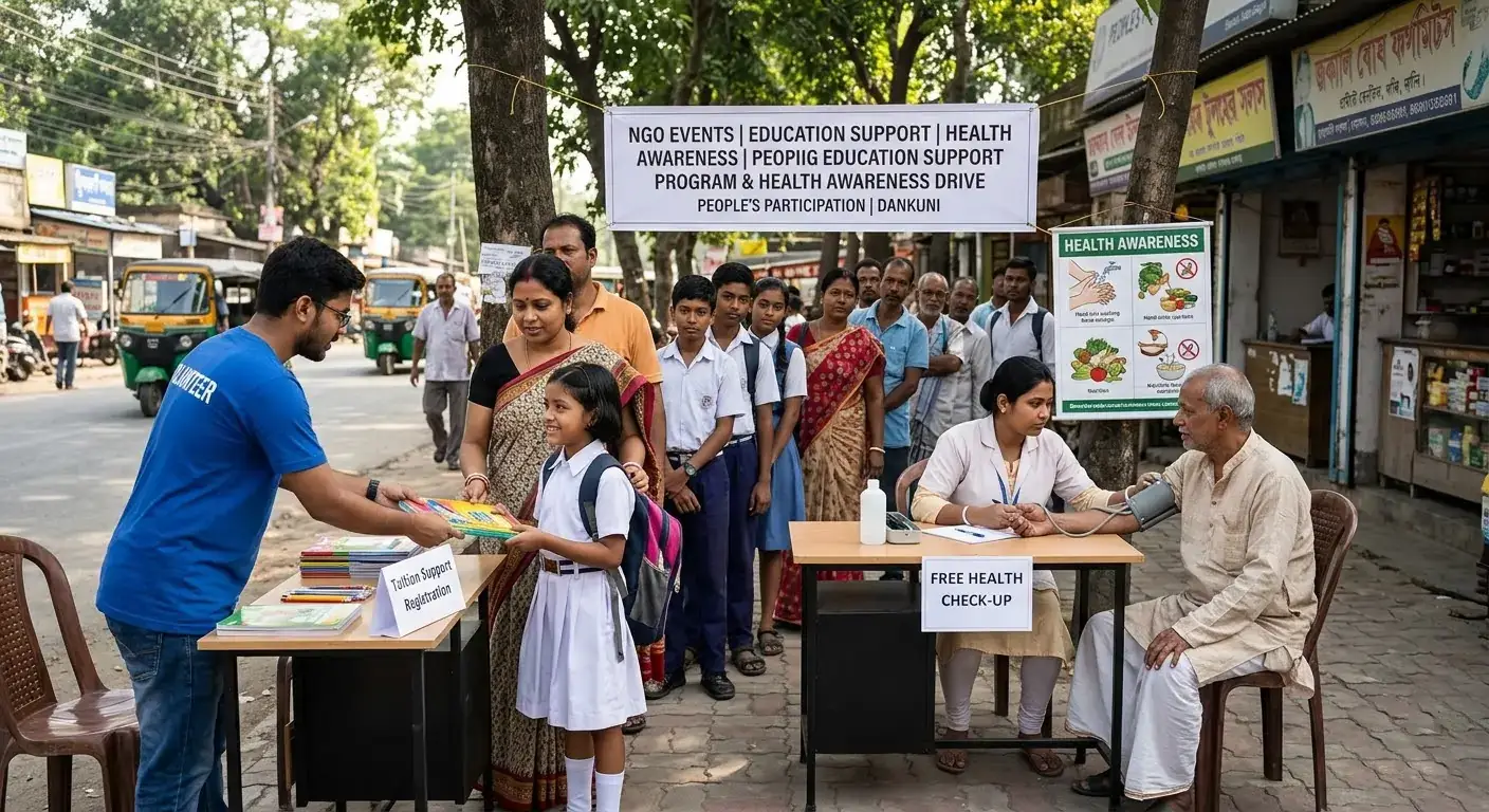 Top NGO Events in Library Para Station Road North Dankuni | People’s Participation