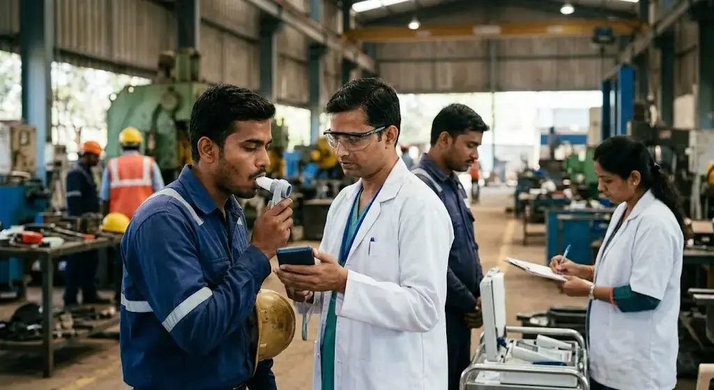 Top Occupational Health Clinic Near Green Ville Pune | BMSF Industrial Health and Safety Clinic