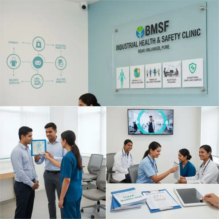 Top Occupational Health Services Pimpri,Hinjawadi, Pune | BMSF Industrial Health and Safety Clinic