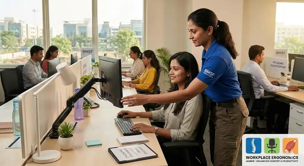 Top Office Ergonomic Health Support in Green Ville | BMSF Industrial Health and Safety Clinic