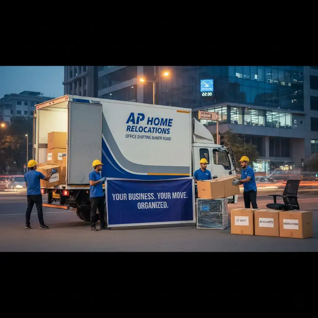 Top Office Shifting in Baner Road 2026 | AP Home Relocations
