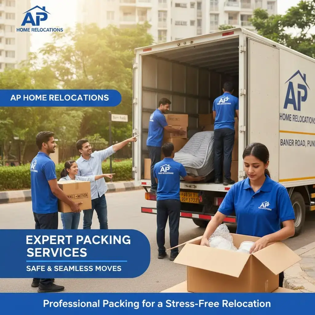 Top Packing Service Near Baner Road 2026 | AP Home Relocations