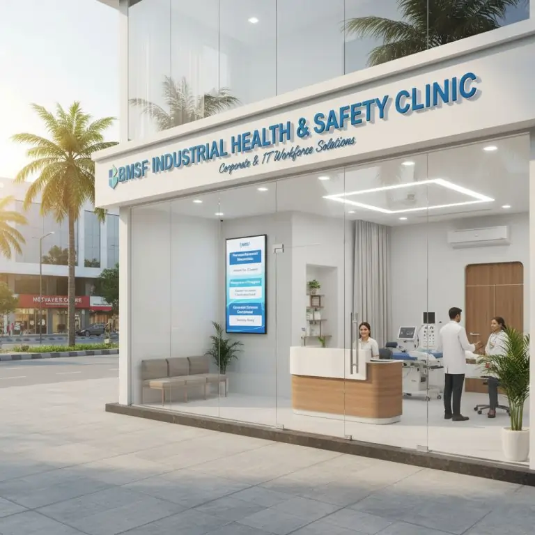 Top Pre Employment Diagnostic Centre Hinjawadi Pune | BMSF Industrial Health and Safety Clinic