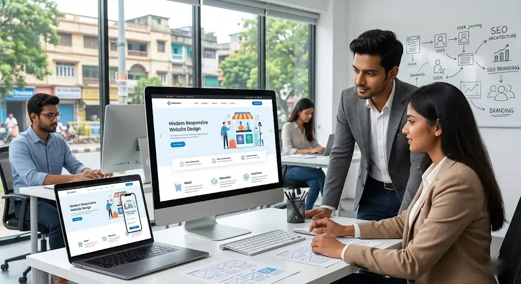 Top Professional Web Design Services in South Kolkata 2026 | Bestmarg Infotech