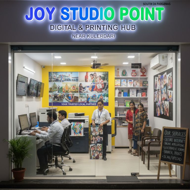 Top-Rated Cyber Cafe in Kulerdari, Kolkata 2025 | Joy Studio Point