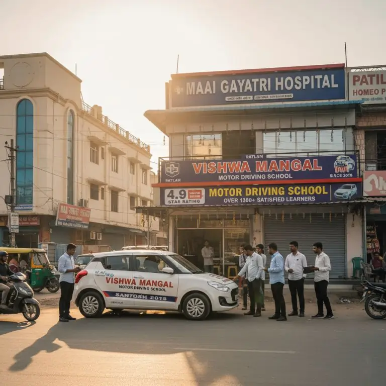Top Rated Motor Training School Near Me in Ratlam | Vishwa Mangal Motor Driving School