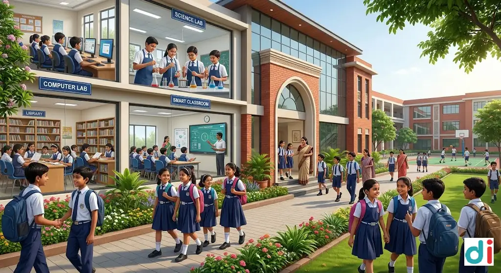 Top school education system near basmath | Indura English School