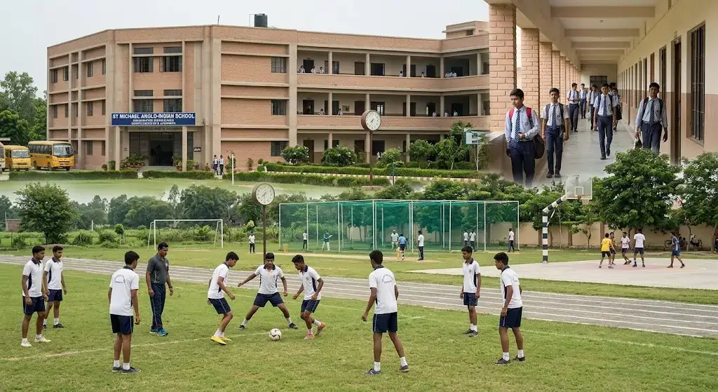Top School with Sports Facilities near Mohanpur Mahagama 2026 | St Michael Anglo-Indian School