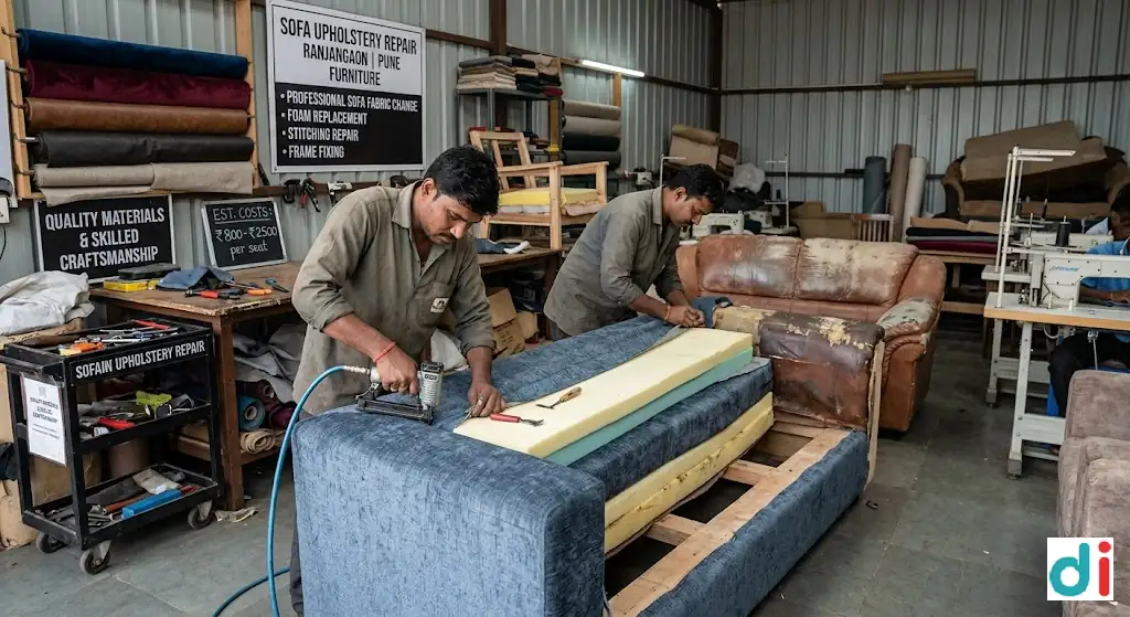 Top Sofa Upholstery Repair near Ranjangaon 2026