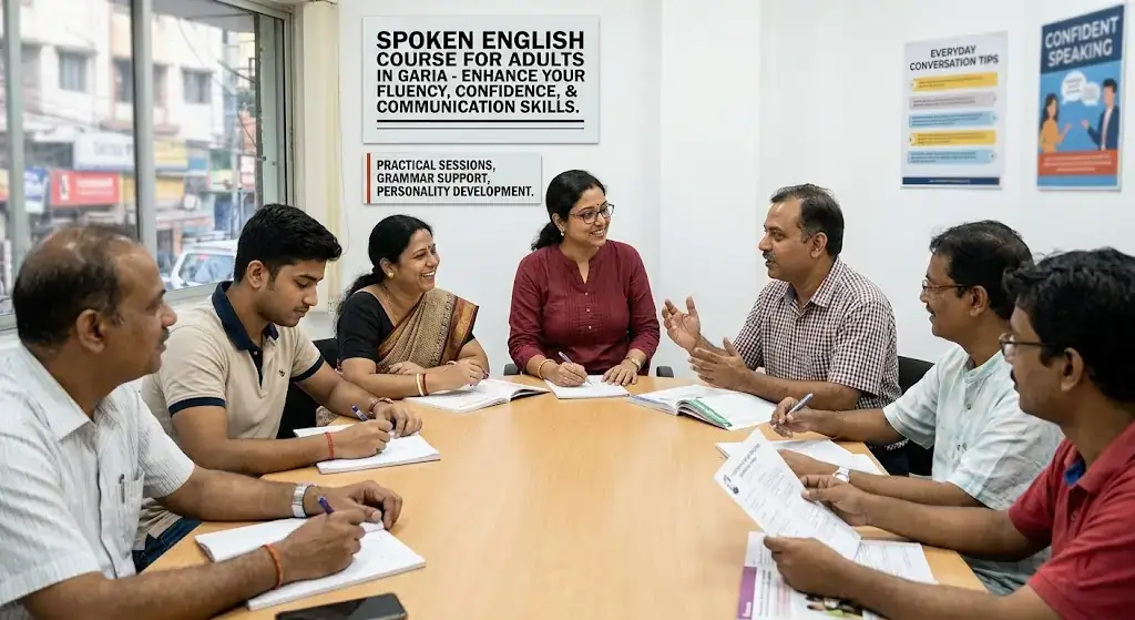 Top Spoken English Course for Adults in Garia 2026 | Creative English Learning Centre