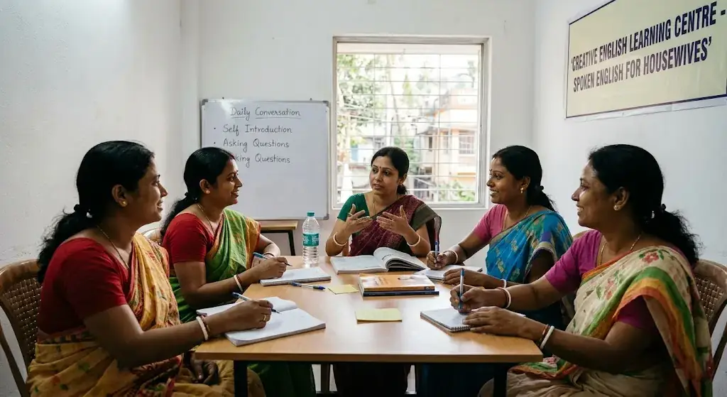 Top Spoken English Course for Housewives in Garia 2026