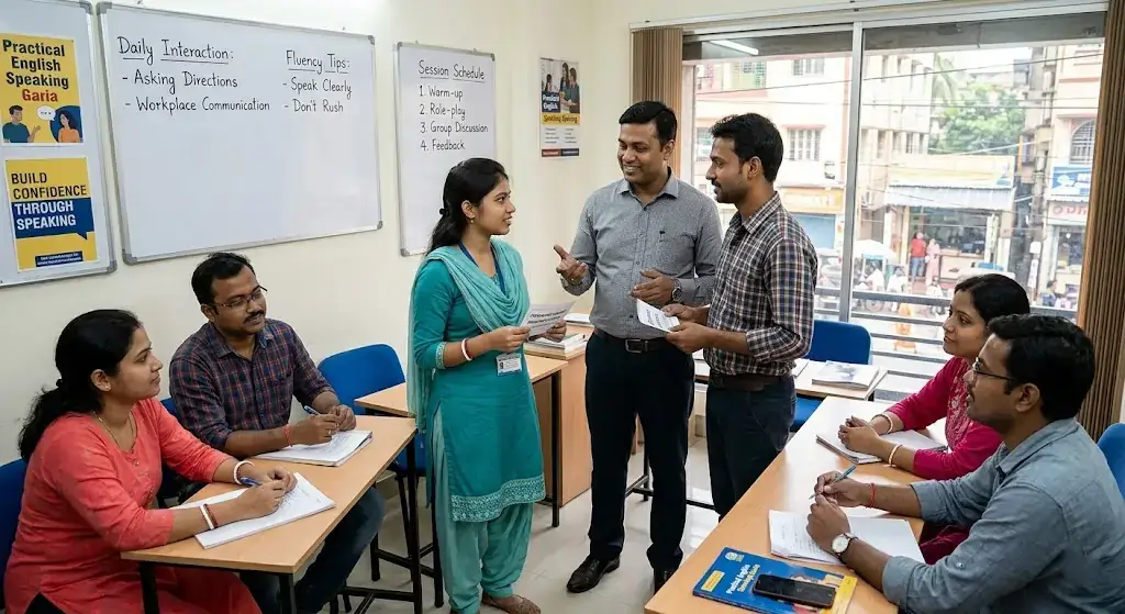 Top Spoken English Course with Practice Sessions in Garia 2026