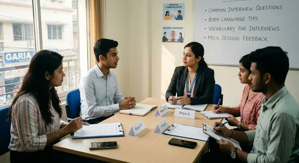 Top Spoken English for Interview Preparation in Garia 2026