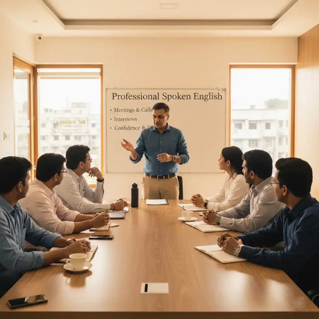 Top Spoken English for Professionals Howrah 2026 | Kingsuk Sir English