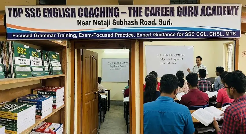 Top SSC English Coaching in Suri | The Career Guru Academy