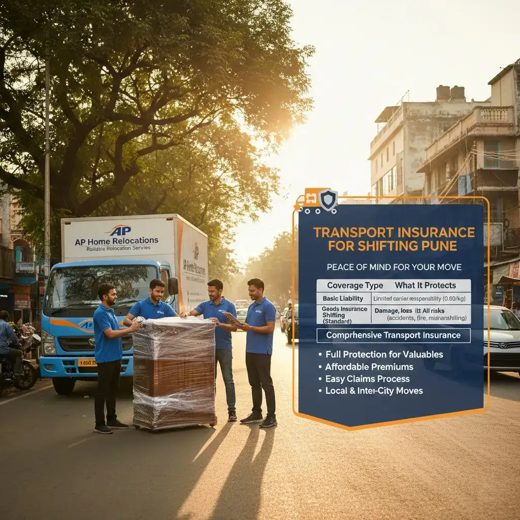 Top Transport Insurance for Shifting in Pune | AP Home Relocations
