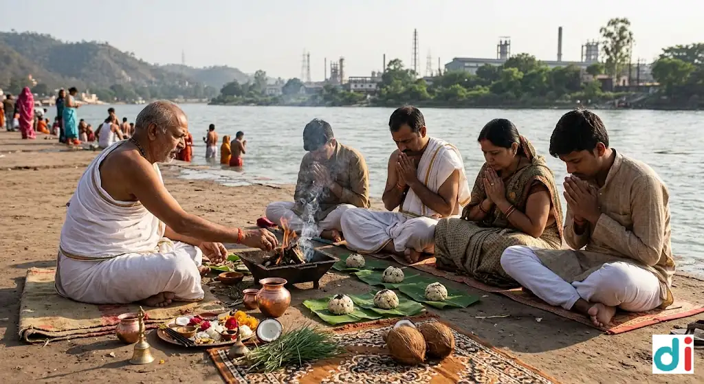 Top Tripindi Shradh Ceremony in Shivalik Nagar Industrial Area 2026 | Haridwar Pandit Booking