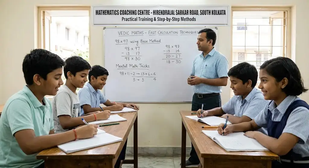 Top Vedic Maths Coaching in South Kolkata 2026 | Mathematics Coaching Centre