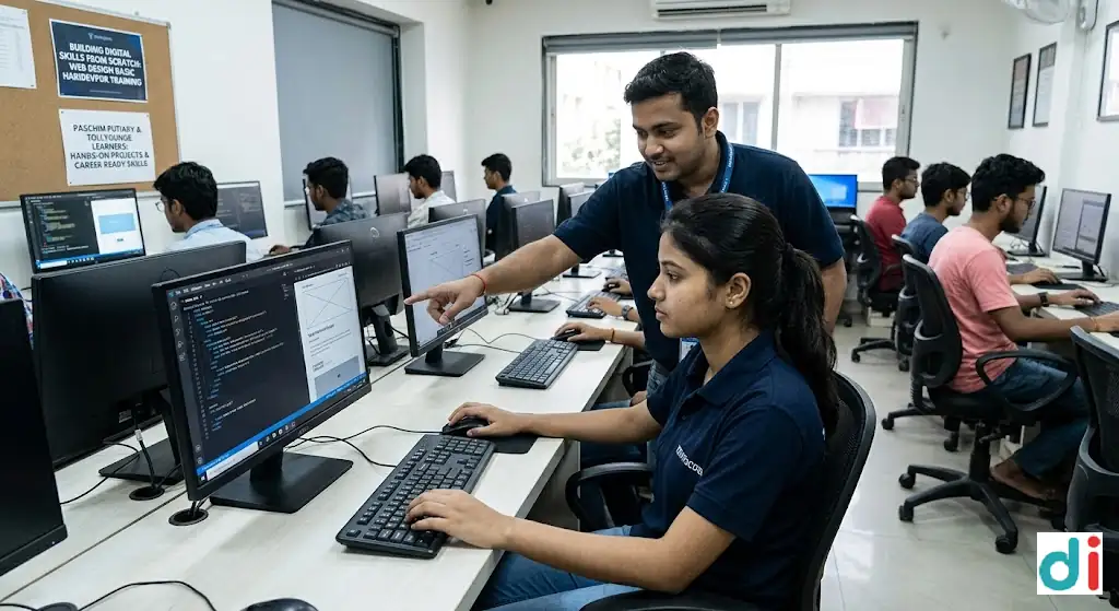 Top Web Design Basics in Haridevpur 2026 | Techyscool Computer School