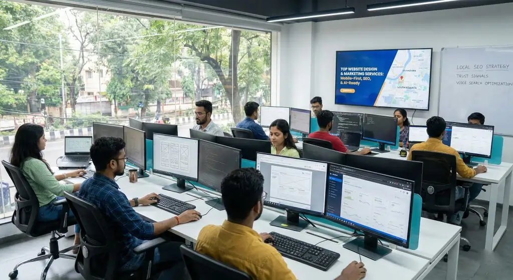 Top Website Design Agency in South Kolkata for Business Growth 2025-2026 | Digitalindians.in