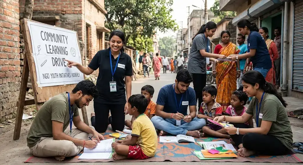 Top Youth Volunteer Programs in Library Para Station Road North Dankuni | People’s Participation