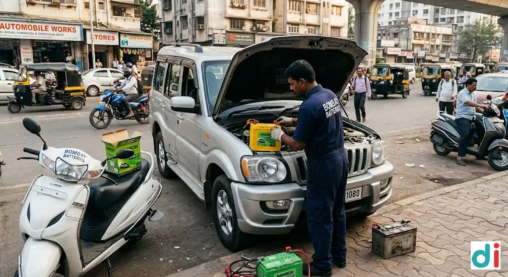 Trusted 10 battery replacement services near new link road 2026 – fast solutions when battery fails | Bombay Batteries