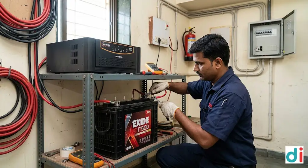 Trusted 5 inverter battery installation steps in mitha nagar 2026 – safe setup without technical mistakes | Bombay Batteries