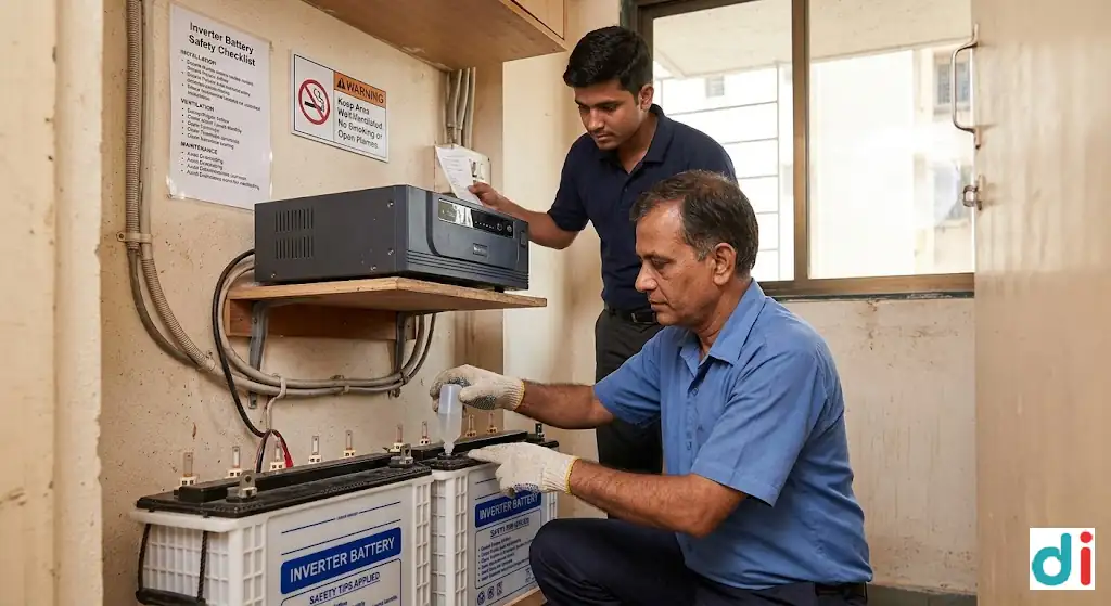 Trusted 5 inverter battery safety tips in new link road 2026 – avoid damage and risks | Bombay Batteries