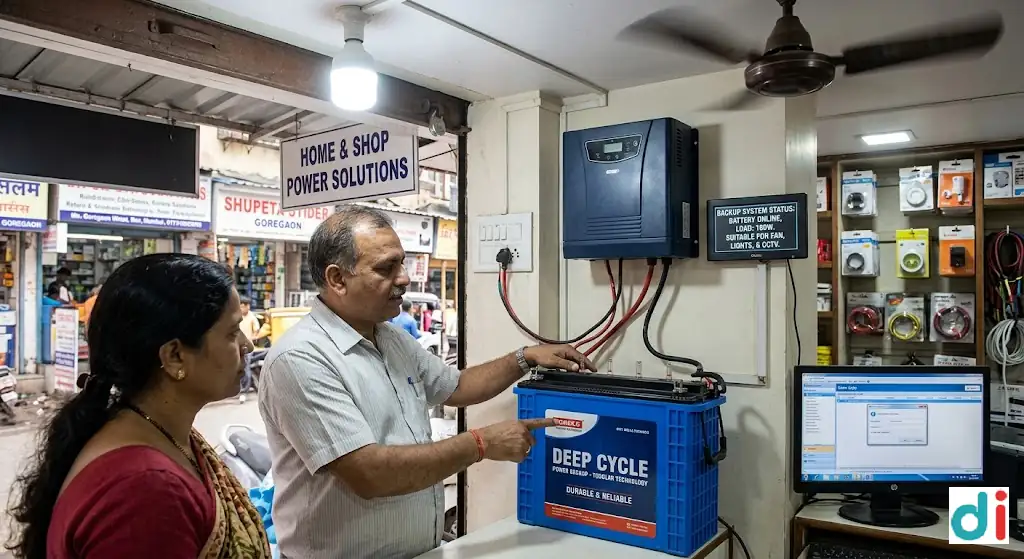 Trusted battery for power backup shop in mitha nagar 2026 – choose the right system for daily needs | Bombay Batteries