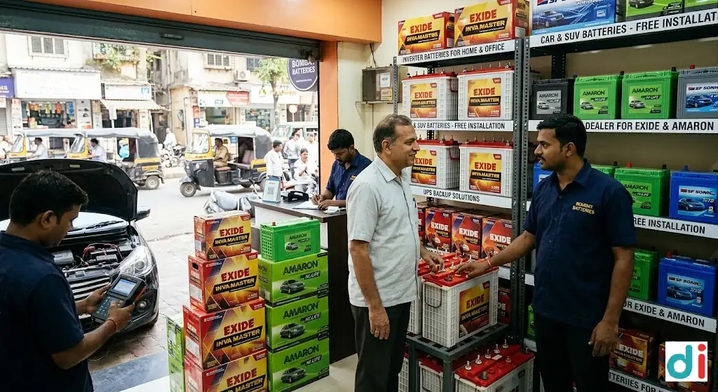 Trusted battery shop near new link road mitha nagar 2026 – quick purchase and same-day fitting support | Bombay Batteries