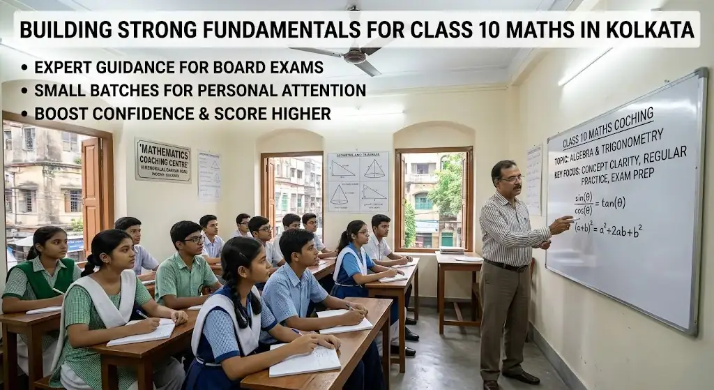 Trusted Best Math Coaching for Class 10 in South Kolkata 2026 | Mathematics Coaching Centre