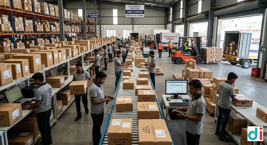 Trusted bulk courier service in Maharana Pratap Nagar Zone II 2026 – Shipment handling explained | Monopoly Cargo