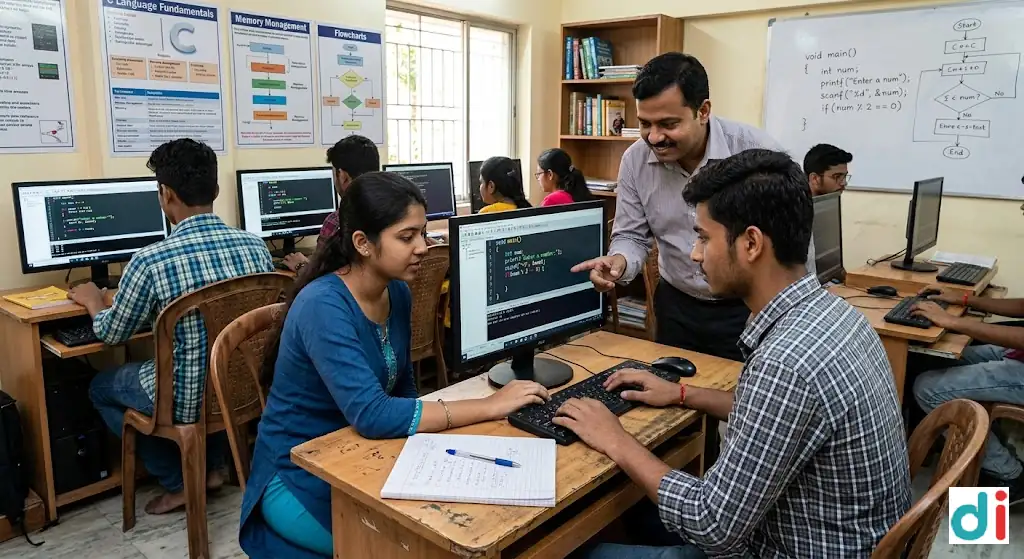 Trusted C Language Training in Haridevpur 2026 | Techyscool Computer School