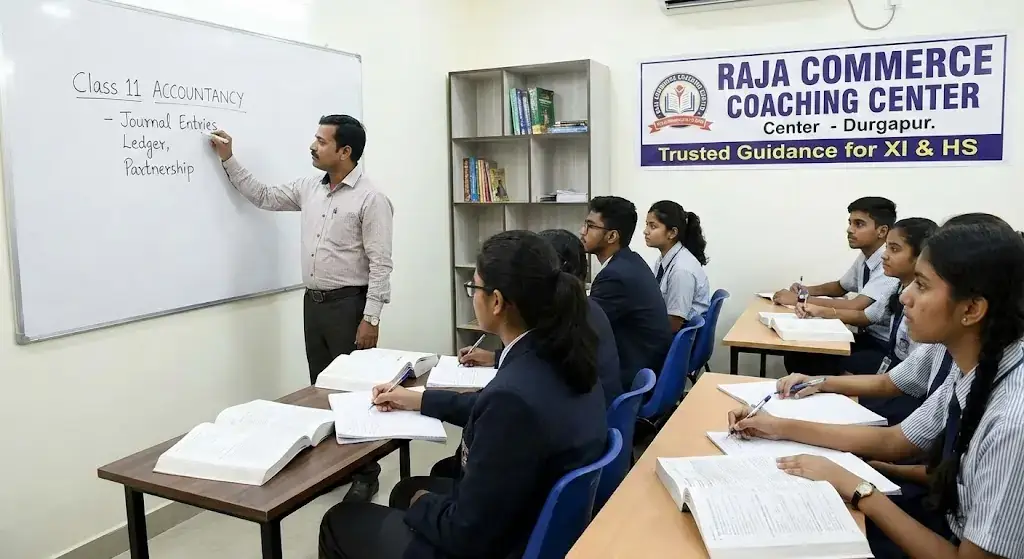 Trusted Class 11 Accountancy Coaching Durgapur – Strong Basics Guaranteed | Raja Commerce Coaching Center