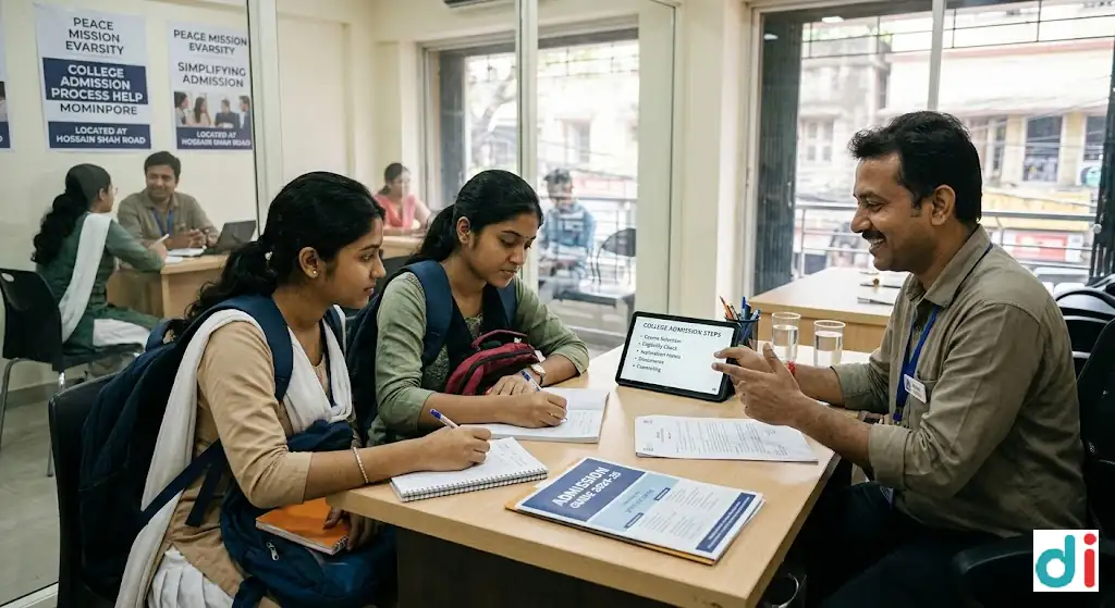 Trusted college admission process help in Hossain Shah Road Mominpore 2026 | Peace Mission Evarsity