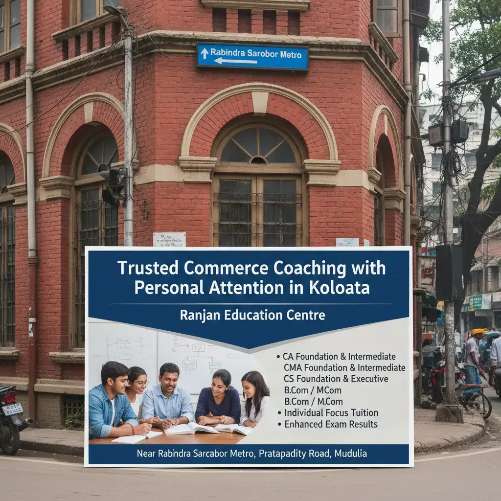 Trusted Commerce Coaching with Personal Attention in Kolkata | Ranjan Education Centre