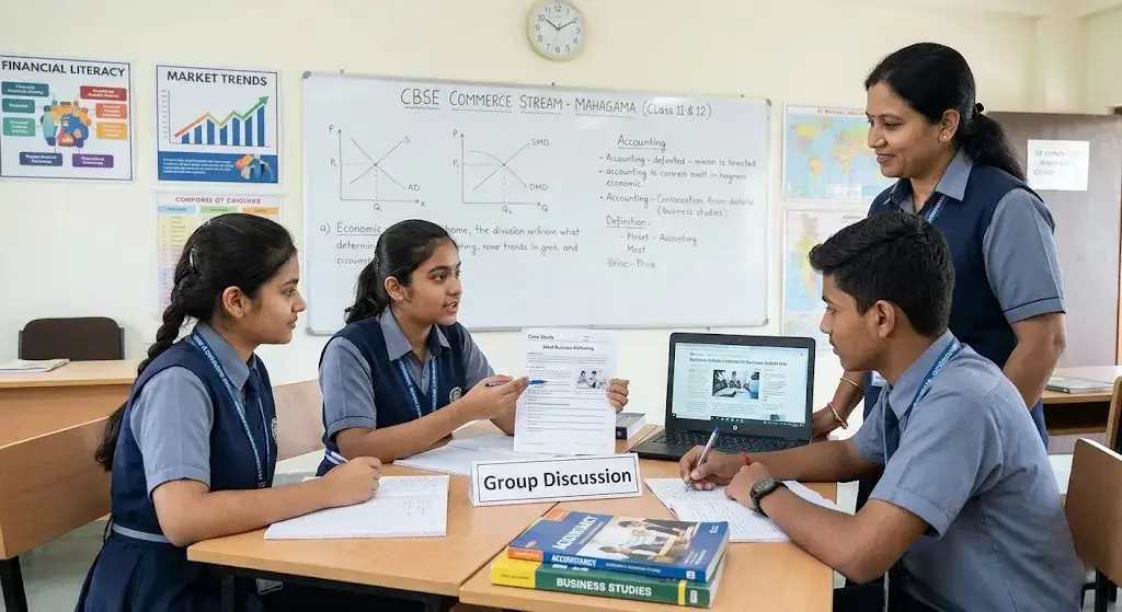 Trusted Commerce Stream School in Mahagama Area 2026 | St Michael Anglo-Indian School