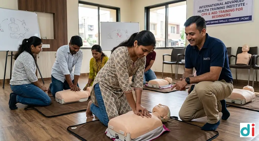 Trusted CPR training for beginners in Jambhe 2026 | International Advanced Health Training Institute