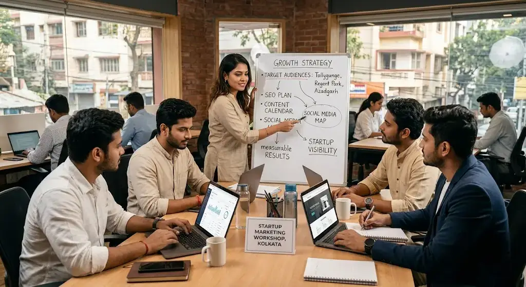 Trusted Digital Marketing Agency for Startups in Kolkata 2026 | Digitalindians org