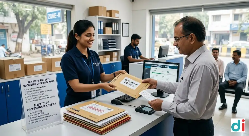 Trusted document courier service in Maharana Pratap Nagar Zone II 2026 | Monopoly Cargo