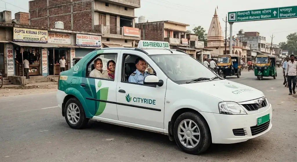 Trusted Eco Friendly Taxi Pirpainti 2026 – Green Transport Options | CityRide.city