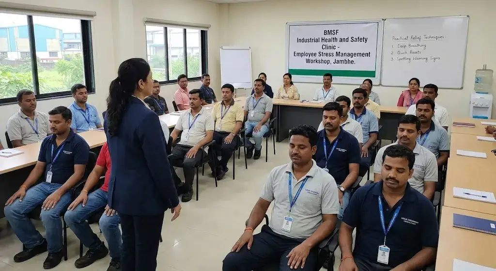 Trusted Employee Stress Management Programs Near Jambhe | BMSF Industrial Health and Safety Clinic