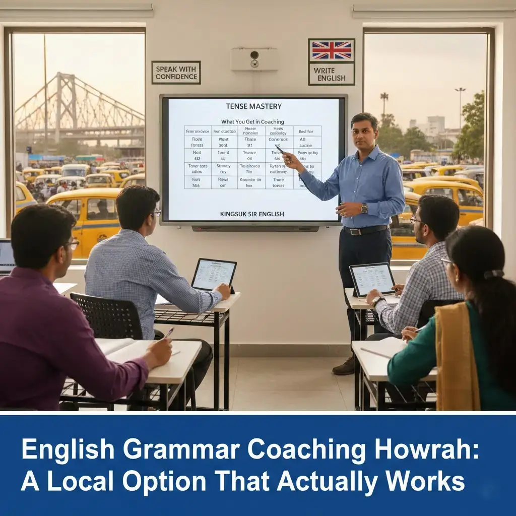 Trusted English Grammar Coaching Howrah 2026 | Kingsuk Sir English