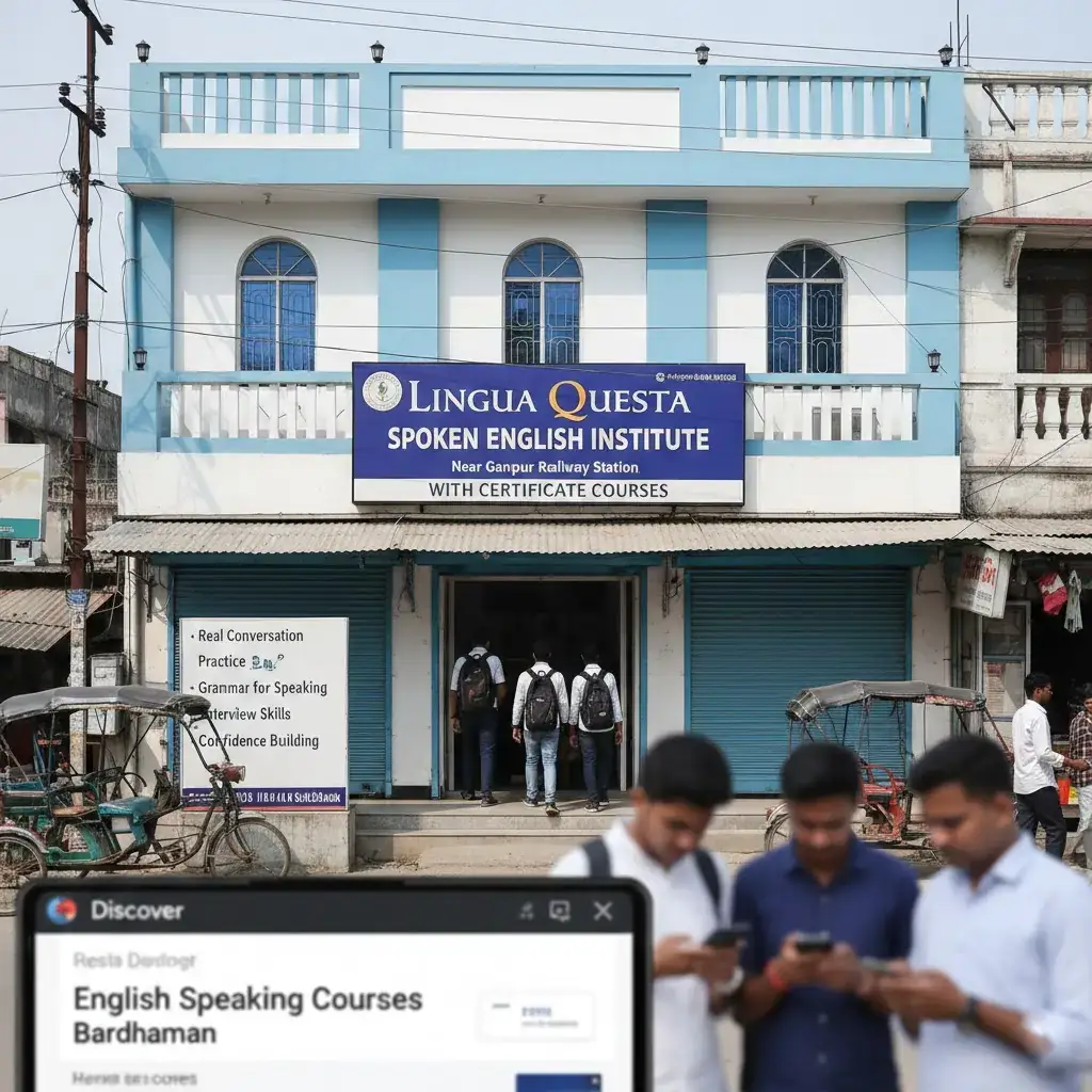 Trusted English Speaking Course with Certificate Bardhaman 2026 | Lingua Questa Spoken English Institute