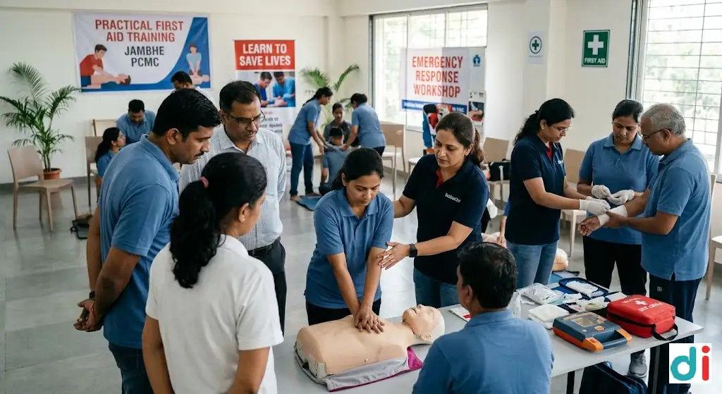 Trusted first aid workshop in Jambhe PCMC 2026 | International Advanced Health Training Institute