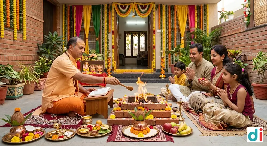 Trusted griha shanti puja pandit in Mangal Colony 2026 – गृह प्रवेश Ritual Guide | Ujjain Pandit Booking