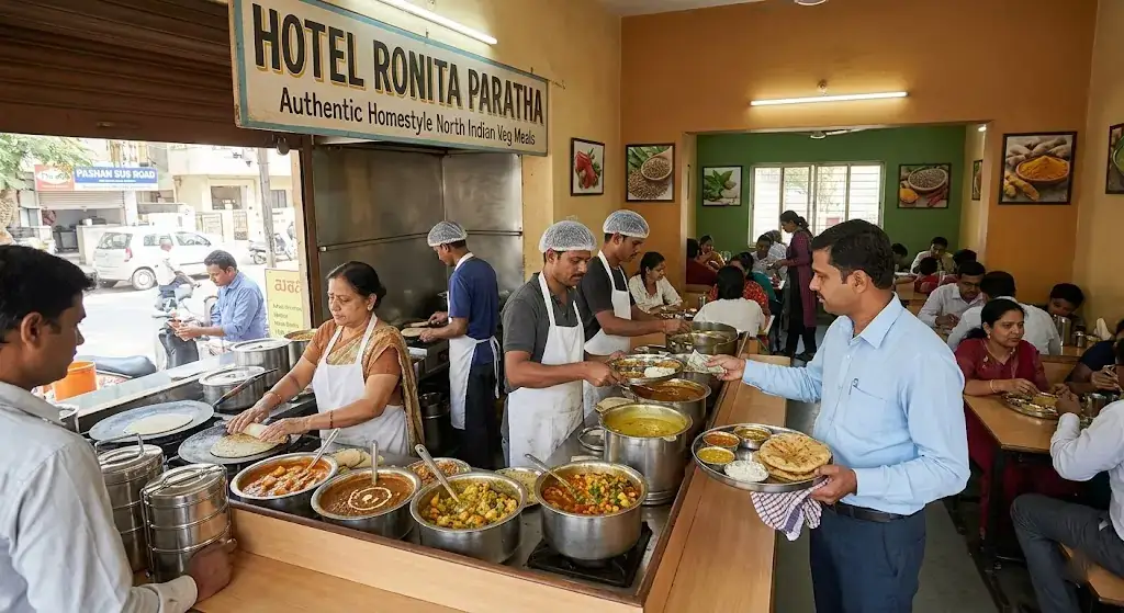 Trusted Homestyle North Indian Meals in Pashan Sus Road 2026 | Hotel Ronita Paratha